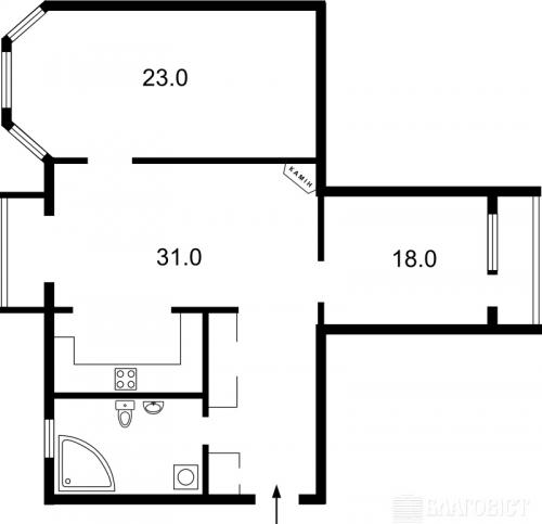 Sell 2-room apartment. Киев,  Шелковичная — photo 2