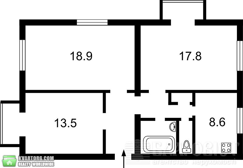Sell 3-room apartment. Киев,  Чоколовский бул — photo 1