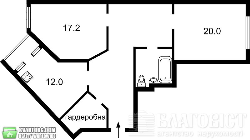 Sell 2-room apartment. Киев,  Вышгородская — photo 4