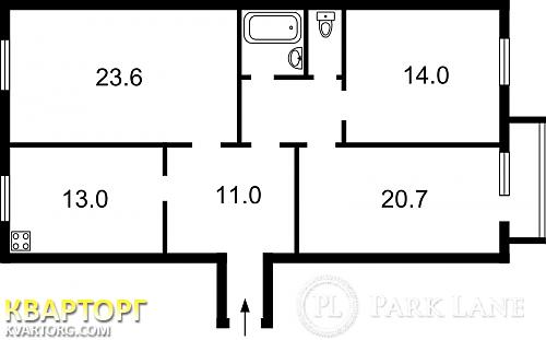 Sell 3-room apartment. Киев, Харьковское шоссе — photo 3