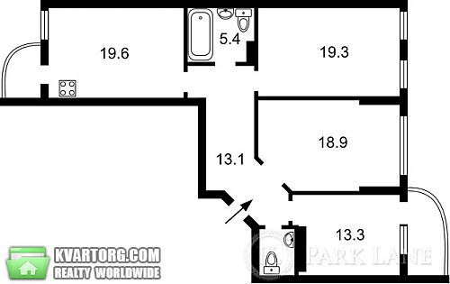 Sell 3-room apartment. Киев, Краснозвездный пр — photo 2