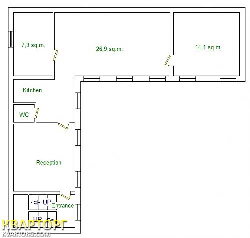 Rent out office. Киев,  Михайловская — photo 3
