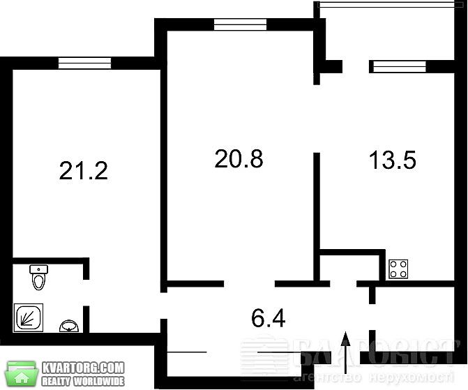 Sell 2-room apartment. Киев,  Науки пр — photo 2