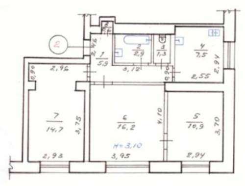 Sell 3-room apartment. Харьков, Музыкальная — photo 3