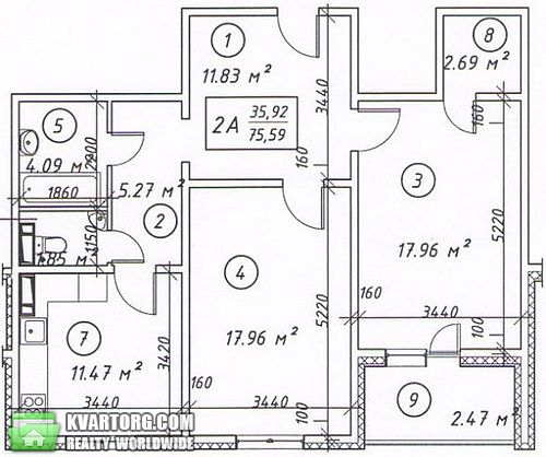 Sell 2-room apartment. Киев,  Здолбуновская — photo 2
