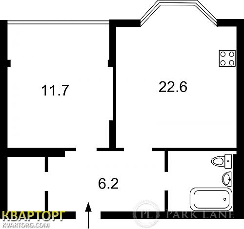 Sell 1-room apartment. Киев, Княжий Затон — photo 3