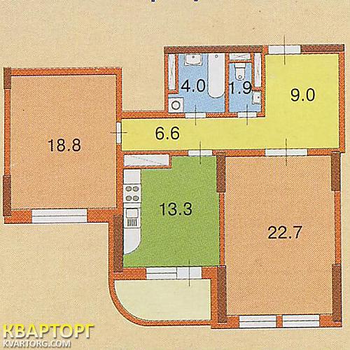 Sell 2-room apartment. Киев, Ахматовой — photo 4