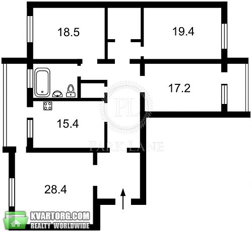 продам 4-комнатную квартиру. Киев,  Героев Сталинграда пр - фото 2