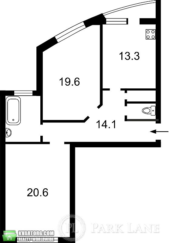 Sell 2-room apartment. Киев,  Миропольская — photo 3