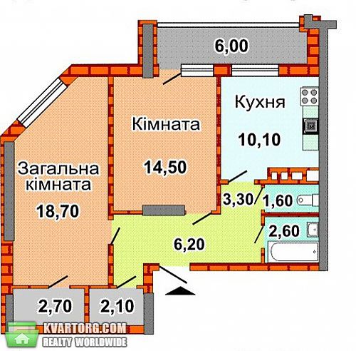 Sell 2-room apartment. Киев,  Смелянская — photo 1