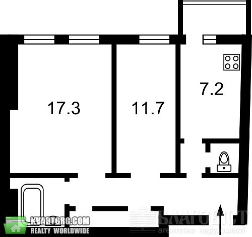 Sell 2-room apartment. Киев,  Саксаганского — photo 2