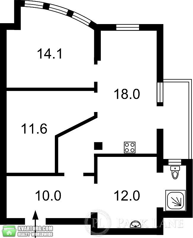 Sell 2-room apartment. Киев, Саксаганського — photo 2