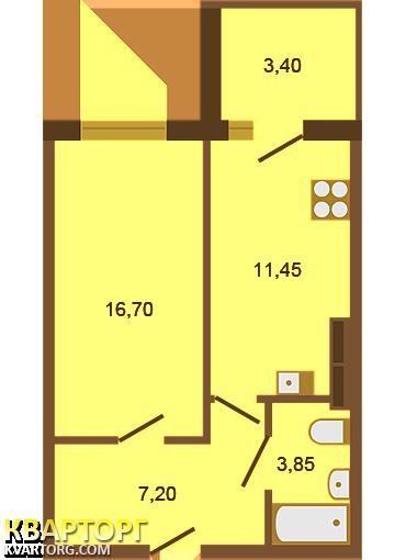 Sell 1-room apartment. Киев, Чубинского — photo 3