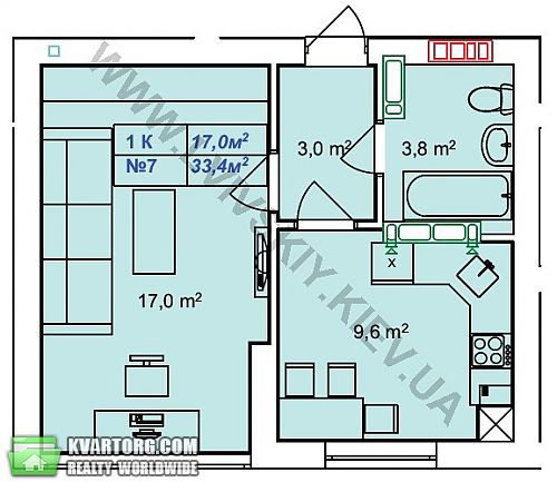 Sell 2-room apartment. Киев,  Львовская — photo 1