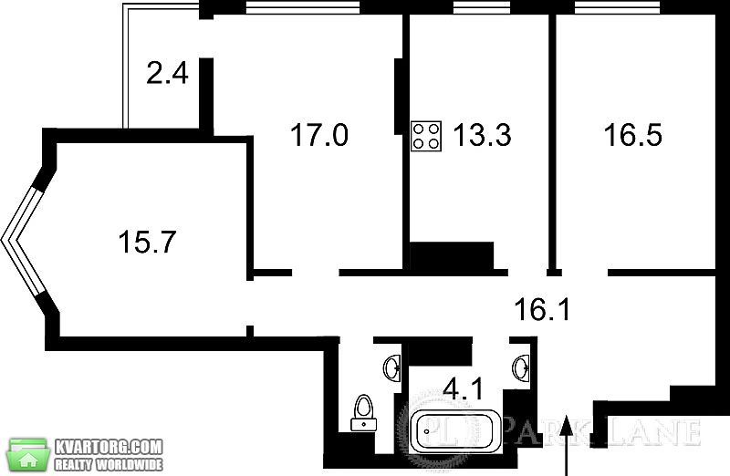 Sell 3-room apartment. Киев,  Саперно-Слободская — photo 6