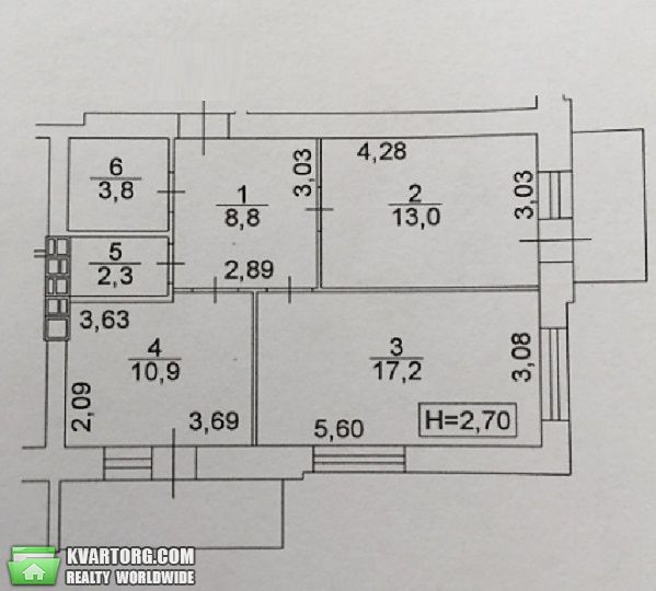 Sell 2-room apartment. Киев,  Лебедева — photo 10