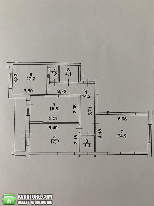 Sell 3-room apartment. Киев, Кирилло-Мефодиевская — photo 3