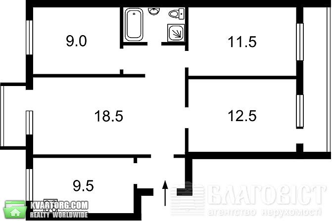 Sell 4-room apartment. Киев,  Половецкая — photo 4