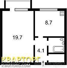Sell 1-room apartment. Киев, Клиническая — photo 3