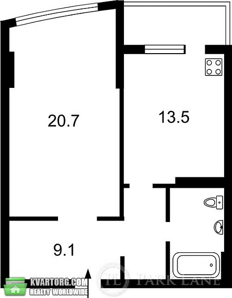 продам 1-комнатную квартиру. Киев,  Победы пр - фото 2