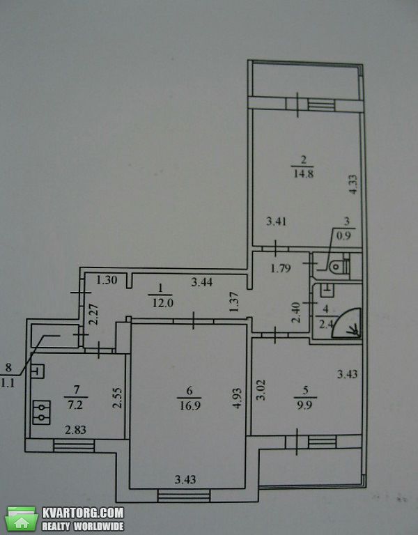 Sell 3-room apartment. Киев,  Мостицкая — photo 9