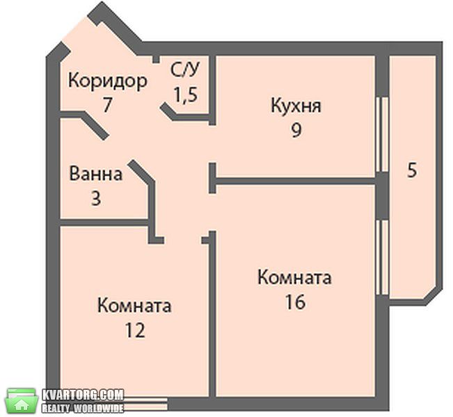 Sell 2-room apartment. Киев, Черсская улица — photo 4