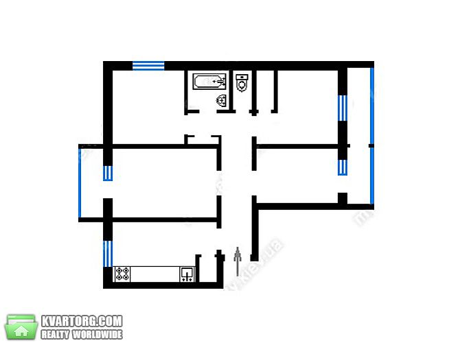 Sell 3-room apartment. Киев,  Тростянецкая — photo 9