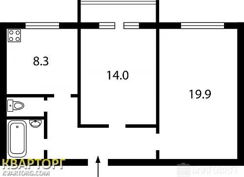 Sell 2-room apartment. Киев,  Киквидзе — photo 2