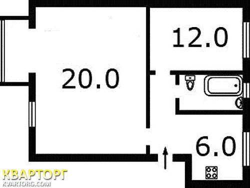 Sell 2-room apartment. Киев,  Лысенко — photo 1