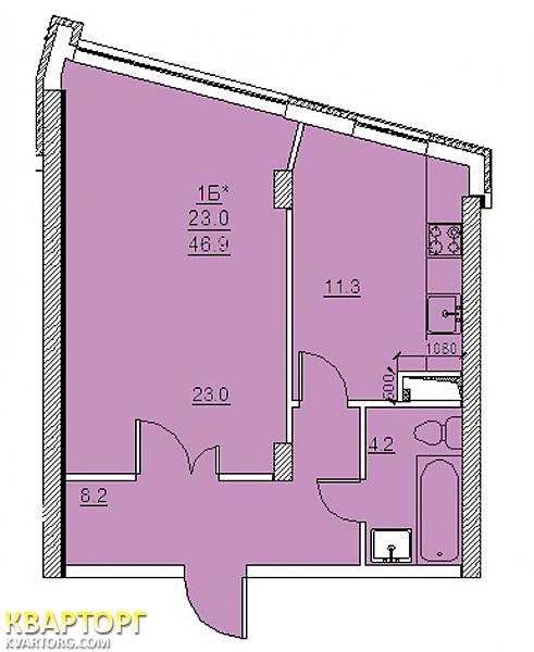 Sell 1-room apartment. Одесса, Средняя — photo 1