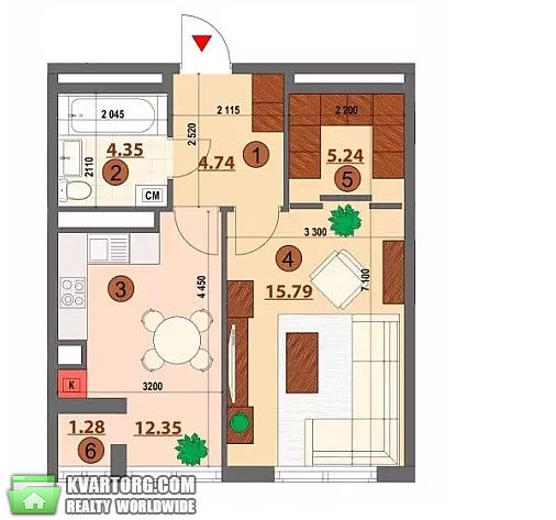 Sell 1-room apartment. Киев, Практичная — photo 3