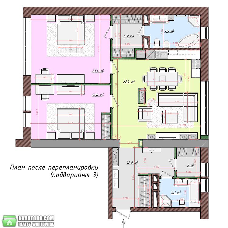 Sell 3-room apartment. Киев,  Тимошенко — photo 7