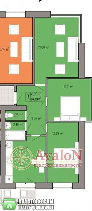 Sell 3-room apartment. Одесса, Академика Вильямса — photo 9