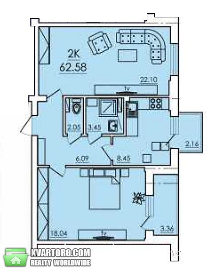 Sell 2-room apartment. Одесса, Высоцкого — photo 7