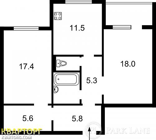 Sell 2-room apartment. Киев,  Урловская — photo 2