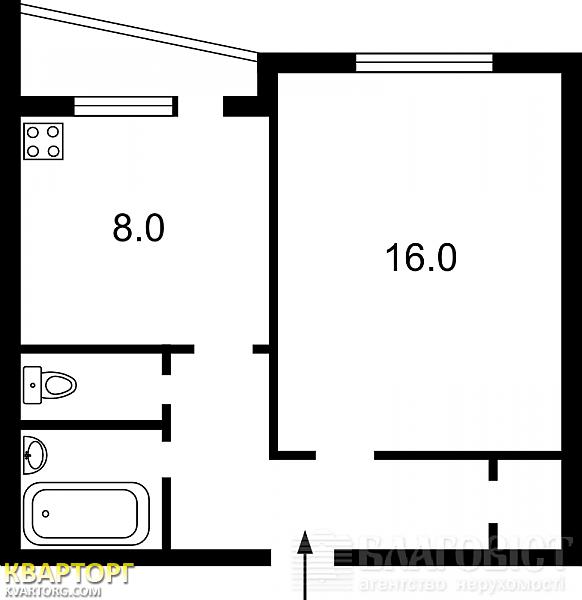 Sell 1-room apartment. Киев, Героев Сталинграда пр — photo 7
