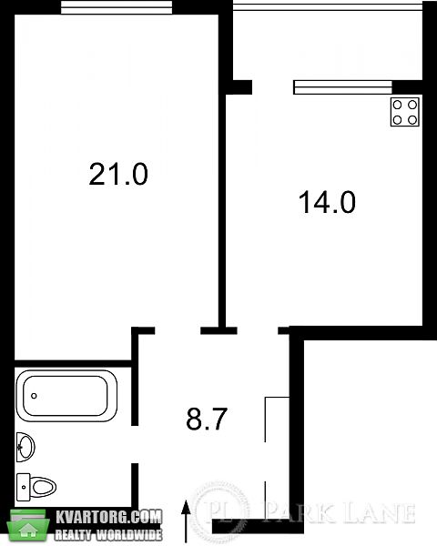 Sell 1-room apartment. Киев, Воскресенская — photo 5