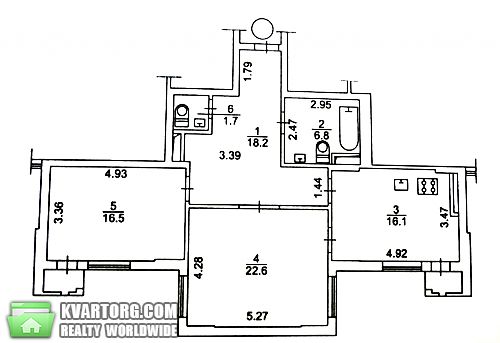 Sell 2-room apartment. Киев, Краснозвездный просп. — photo 10