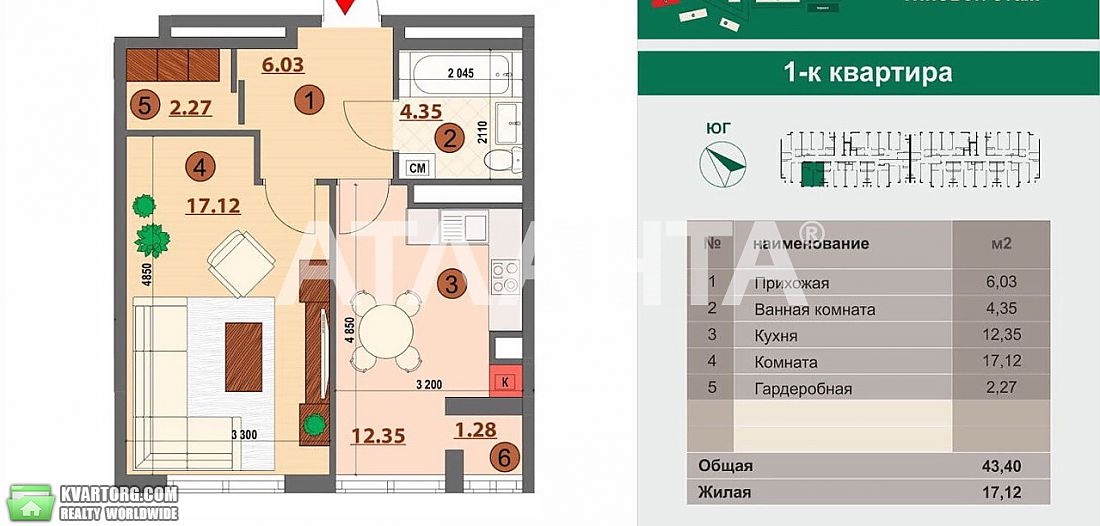 Sell 1-room apartment. Киев, Практичная — photo 2