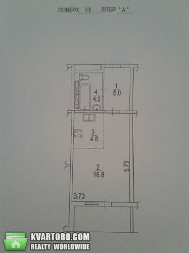 Sell 1-room apartment. Киев, Максимовича — photo 10