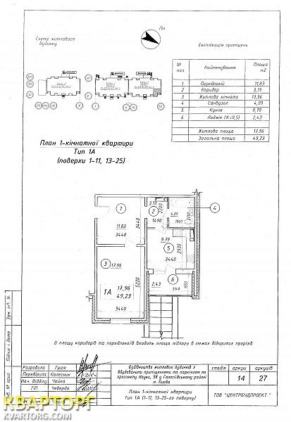 Sell 1-room apartment. Киев, Науки пр — photo 1