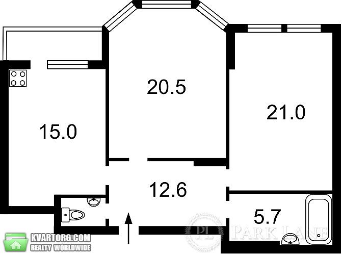 Sell 2-room apartment. Киев,  Бажана — photo 6
