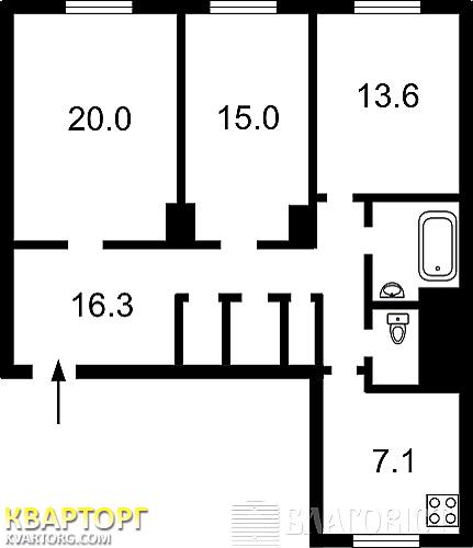 Sell 3-room apartment. Киев,  Подвысоцкого — photo 2