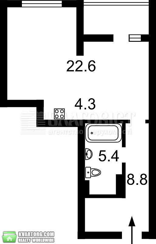 Sell 1-room apartment. Киев,  Оболонский пр — photo 2
