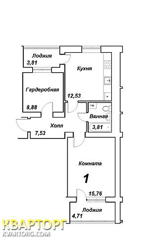 продам 1-комнатную квартиру. Вишневое,  Одесская  - фото 2