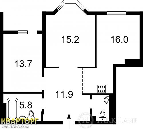 Sell 3-room apartment. Киев,  Княжий Затон — photo 2