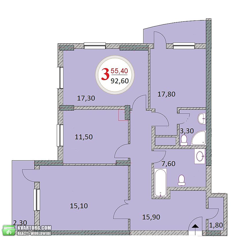 Sell 3-room apartment. Херсон, Филатова — photo 1