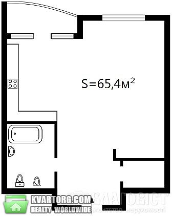 Sell 1-room apartment. Киев, Жилянская — photo 7