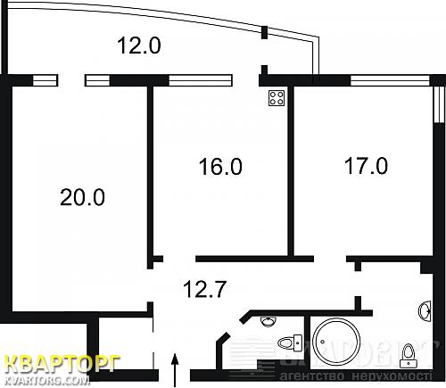 Sell 2-room apartment. Киев,  Барбюса — photo 2