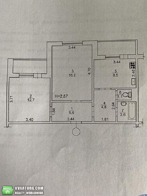 Sell 2-room apartment. Киев,  Радунская — photo 7